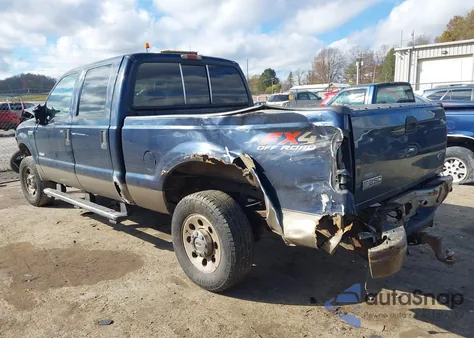 2005 Ford F-250 Lariat/Xl/Xlt z USA, uszkodzony, nr VIN 1FTSW21P35EA55759